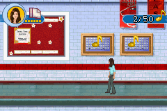 High School Musical Living the Dream screenshot 3 for GameBoy Advance